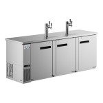 Avantco UDD-4-HC-S (2) Triple Tap Kegerator Beer Dispenser - Stainless Steel, (3) 1/2 Keg Capacity Avantco UDD-4-HC-S (2) Triple Tap Kegerator Beer Dispenser - Stainless Steel, (3) 1/2 Keg Capacity