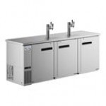 Avantco UDD-4-HC-S (2) Triple Tap Kegerator Beer Dispenser - Stainless Steel, (3) 1/2 Keg Capacity Avantco UDD-4-HC-S (2) Triple Tap Kegerator Beer Dispenser - Stainless Steel, (3) 1/2 Keg Capacity