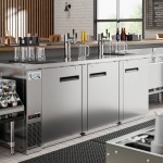 Avantco UDD-4-HC-S (2) Triple Tap Kegerator Beer Dispenser - Stainless Steel, (3) 1/2 Keg Capacity Avantco UDD-4-HC-S (2) Triple Tap Kegerator Beer Dispenser - Stainless Steel, (3) 1/2 Keg Capacity