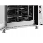 Cooking Performance Group OCB16I 6 Pan Half Size Electric Combi Oven with Manual Controls - 208/240V, 3 Phase