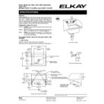 Zurn Elkay CHS1716LRSC 16 3/4