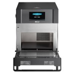 TurboChef Eco Black Electric Countertop Rapid Cook Ventless Oven with One Touch Controls - 208/240V, 1 Phase