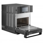 TurboChef Eco Black Electric Countertop Rapid Cook Ventless Oven with One Touch Controls - 208/240V, 1 Phase