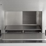 TurboChef Eco Black Electric Countertop Rapid Cook Ventless Oven with One Touch Controls - 208/240V, 1 Phase