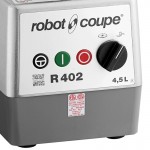 Robot Coupe R402A 2-Speed Combination Food Processor with 4.7 Qt. / 4.5 Liter Stainless Steel Bowl, Continuous Feed & 2 Discs - 2 hp