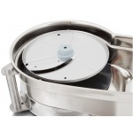 Robot Coupe R402A 2-Speed Combination Food Processor with 4.7 Qt. / 4.5 Liter Stainless Steel Bowl, Continuous Feed & 2 Discs - 2 hp