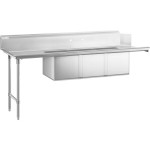 Regency 16-Gauge 7' Soiled / Dirty Dish Table with 3-Compartment Sink - 16 Regency 16-Gauge 7' Soiled / Dirty Dish Table with 3-Compartment Sink - 16
