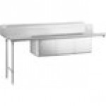 Regency 16-Gauge 7' Soiled / Dirty Dish Table with 3-Compartment Sink - 16 Regency 16-Gauge 7' Soiled / Dirty Dish Table with 3-Compartment Sink - 16