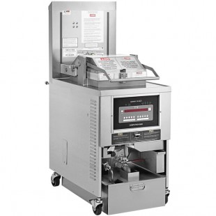 Henny Penny PFG691 8-Head Natural Gas High-Volume Pressure Fryer with Computron 8000 Controls - 100,000 BTU Henny Penny PFG691 8-Head Natural Gas High-Volume Pressure Fryer with Computron 8000 Controls - 100,000 BTU