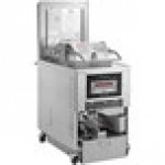 Henny Penny PFG691 8-Head Natural Gas High-Volume Pressure Fryer with Computron 8000 Controls - 100,000 BTU