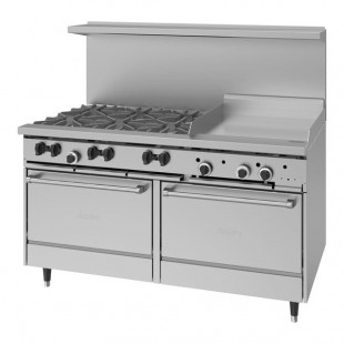 Garland SunFire Series X60-6G24RR Liquid Propane 6 Burner 60