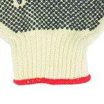 Cordova Aramid / Cotton Grip Gloves with Two-Sided PVC Dotted Coating - Extra Large - 12/Pack Cordova Aramid / Cotton Grip Gloves with Two-Sided PVC Dotted Coating - Extra Large - 12/Pack