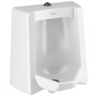 Sloan 1101209 Vitreous China Standard Retrofit Washdown Urinal - 0.125 to 1.0 GPF