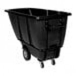 Vestil TDT-50-HD-BLACK 0.5 Cu. Yd. Black Heavy-Duty Bulk Tilt Truck - 1,400 lb. Capacity Vestil TDT-50-HD-BLACK 0.5 Cu. Yd. Black Heavy-Duty Bulk Tilt Truck - 1,400 lb. Capacity