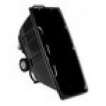 Vestil TDT-50-HD-BLACK 0.5 Cu. Yd. Black Heavy-Duty Bulk Tilt Truck - 1,400 lb. Capacity Vestil TDT-50-HD-BLACK 0.5 Cu. Yd. Black Heavy-Duty Bulk Tilt Truck - 1,400 lb. Capacity