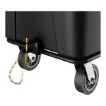 Lavex 27 Cubic Foot Black Towable Cube Truck (1200 lb. Capacity) Lavex 27 Cubic Foot Black Towable Cube Truck (1200 lb. Capacity)