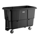 Lavex 27 Cubic Foot Black Towable Cube Truck (1200 lb. Capacity) Lavex 27 Cubic Foot Black Towable Cube Truck (1200 lb. Capacity)