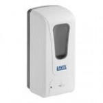 Lavex 34 fl. oz. (1,000 mL) Black Automatic Foaming Soap / Sanitizer Dispenser