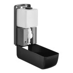 Lavex 34 fl. oz. (1,000 mL) Black Automatic Foaming Soap / Sanitizer Dispenser