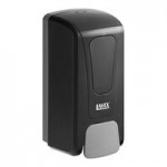 Lavex 34 fl. oz. (1,000 mL) Black Automatic Foaming Soap / Sanitizer Dispenser