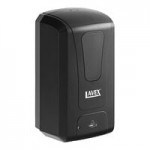 Lavex 34 fl. oz. (1,000 mL) Black Automatic Foaming Soap / Sanitizer Dispenser