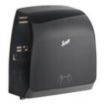Scott® Slimroll 47092 Black Wall Mount Manual Paper Towel Dispenser Scott® Slimroll 47092 Black Wall Mount Manual Paper Towel Dispenser