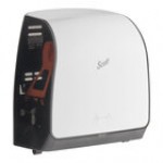 Scott® Slimroll 47092 Black Wall Mount Manual Paper Towel Dispenser Scott® Slimroll 47092 Black Wall Mount Manual Paper Towel Dispenser