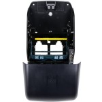 San Jamar T1490TBK Smart System Oceans Hands Free Roll Towel Dispenser - Black Pearl