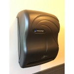 San Jamar T1490TBK Smart System Oceans Hands Free Roll Towel Dispenser - Black Pearl