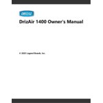 Dri-Eaz DrizAir 1400 127890 129 Pint Portable Dehumidifier - 115V