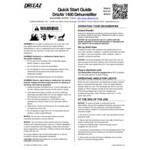 Dri-Eaz DrizAir 1400 127890 129 Pint Portable Dehumidifier - 115V
