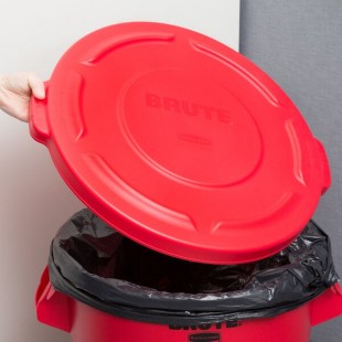 Rubbermaid® FG261960RED BRUTE 20 Gallon Red Round Trash Can Lid Rubbermaid® FG261960RED BRUTE 20 Gallon Red Round Trash Can Lid