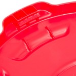 Rubbermaid® FG261960RED BRUTE 20 Gallon Red Round Trash Can Lid