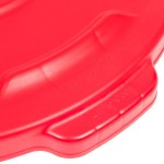 Rubbermaid® FG261960RED BRUTE 20 Gallon Red Round Trash Can Lid