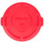 Rubbermaid® FG261960RED BRUTE 20 Gallon Red Round Trash Can Lid