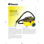 Tornado Marathon 350 98132 Corded Spot Extractor with 6 Tornado Marathon 350 98132 Corded Spot Extractor with 6