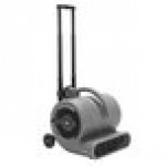 B-Air VP-50H Vent Gray 2-Speed Air Mover with Handle and Wheels - 1/2 hp