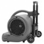 B-Air VP-50H Vent Gray 2-Speed Air Mover with Handle and Wheels - 1/2 hp