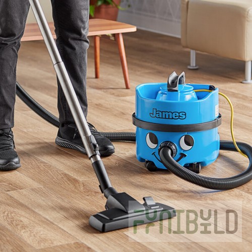 NaceCare Solutions James ProSave PSP 180 K-8026080 2 Gallon Corded Canister Vacuum with ASO Combination Floor Toolkit - 120V