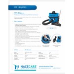 NaceCare Solutions James ProSave PSP 180 K-8026080 2 Gallon Corded Canister Vacuum with ASO Combination Floor Toolkit - 120V