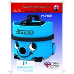 NaceCare Solutions James ProSave PSP 180 K-8026080 2 Gallon Corded Canister Vacuum with ASO Combination Floor Toolkit - 120V