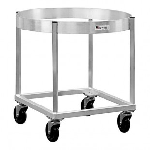 New Age 98716 Aluminum Mixing Bowl Truck for 80 Qt. Bowls New Age 98716 Aluminum Mixing Bowl Truck for 80 Qt. Bowls