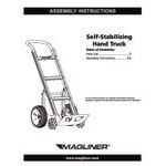 Magliner 500 lb. Self-Stabilizing Hand Truck with Horizontal Loop Handle and Extension HRK119UAE2BG