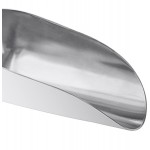 Choice 85 oz. One-Piece Aluminum Scoop
