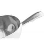 Choice 85 oz. One-Piece Aluminum Scoop