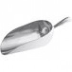 Choice 85 oz. One-Piece Aluminum Scoop
