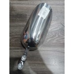 Choice 85 oz. One-Piece Aluminum Scoop