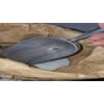 Choice 85 oz. One-Piece Aluminum Scoop