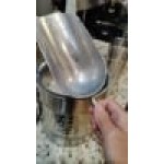Choice 85 oz. One-Piece Aluminum Scoop