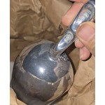 Choice 85 oz. One-Piece Aluminum Scoop